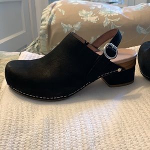 Dansko Black Clogs - Size 8